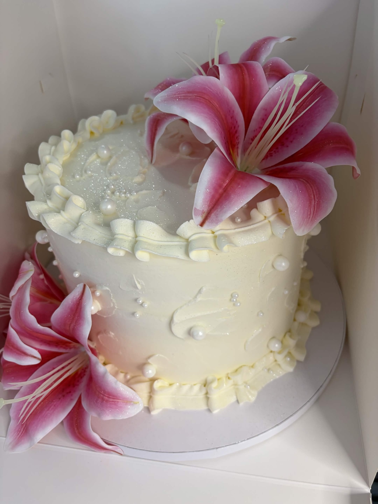 Custom celebration cake by Sweets by Dara — design 5