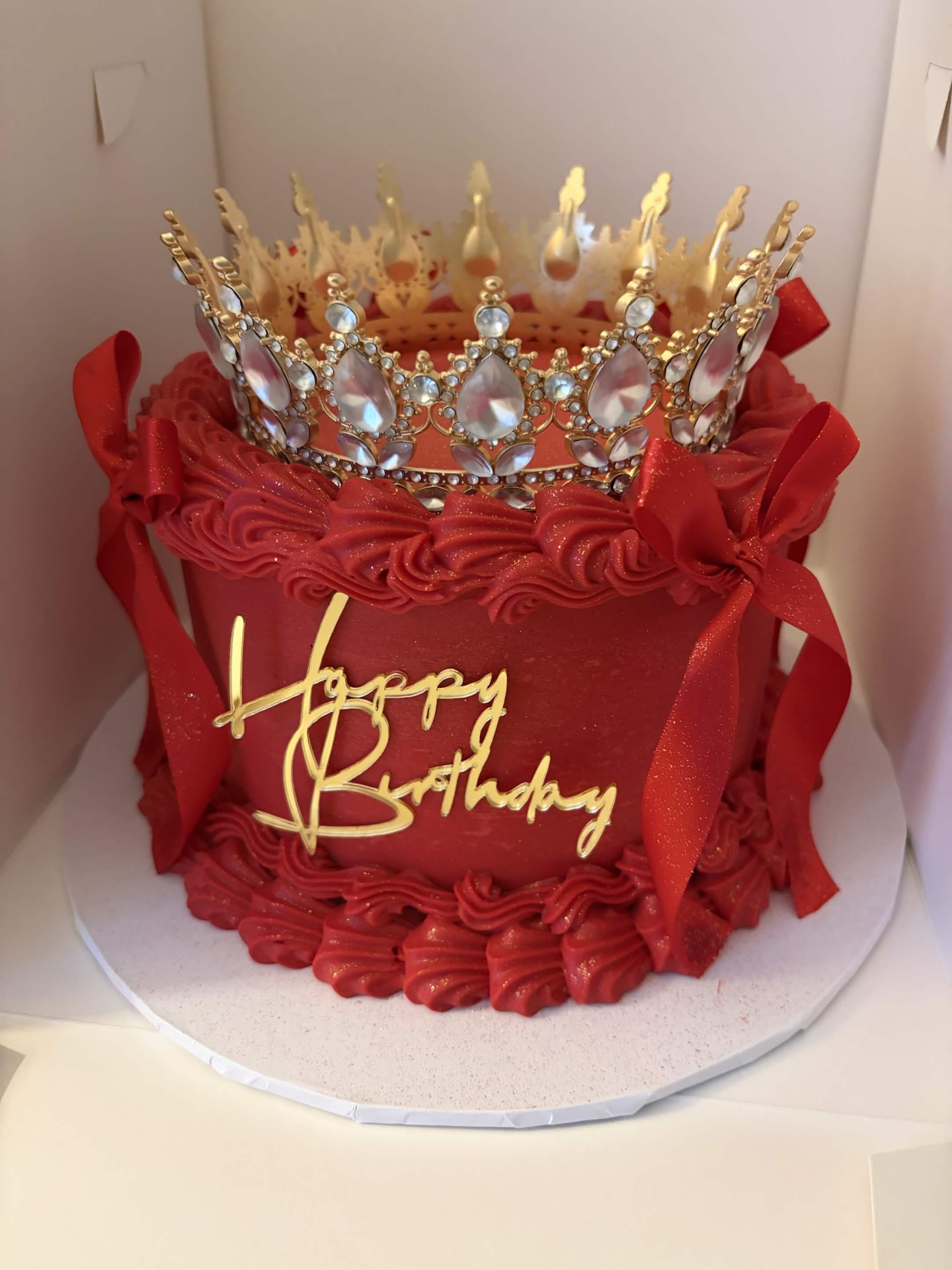 Custom celebration cake by Sweets by Dara — design 4