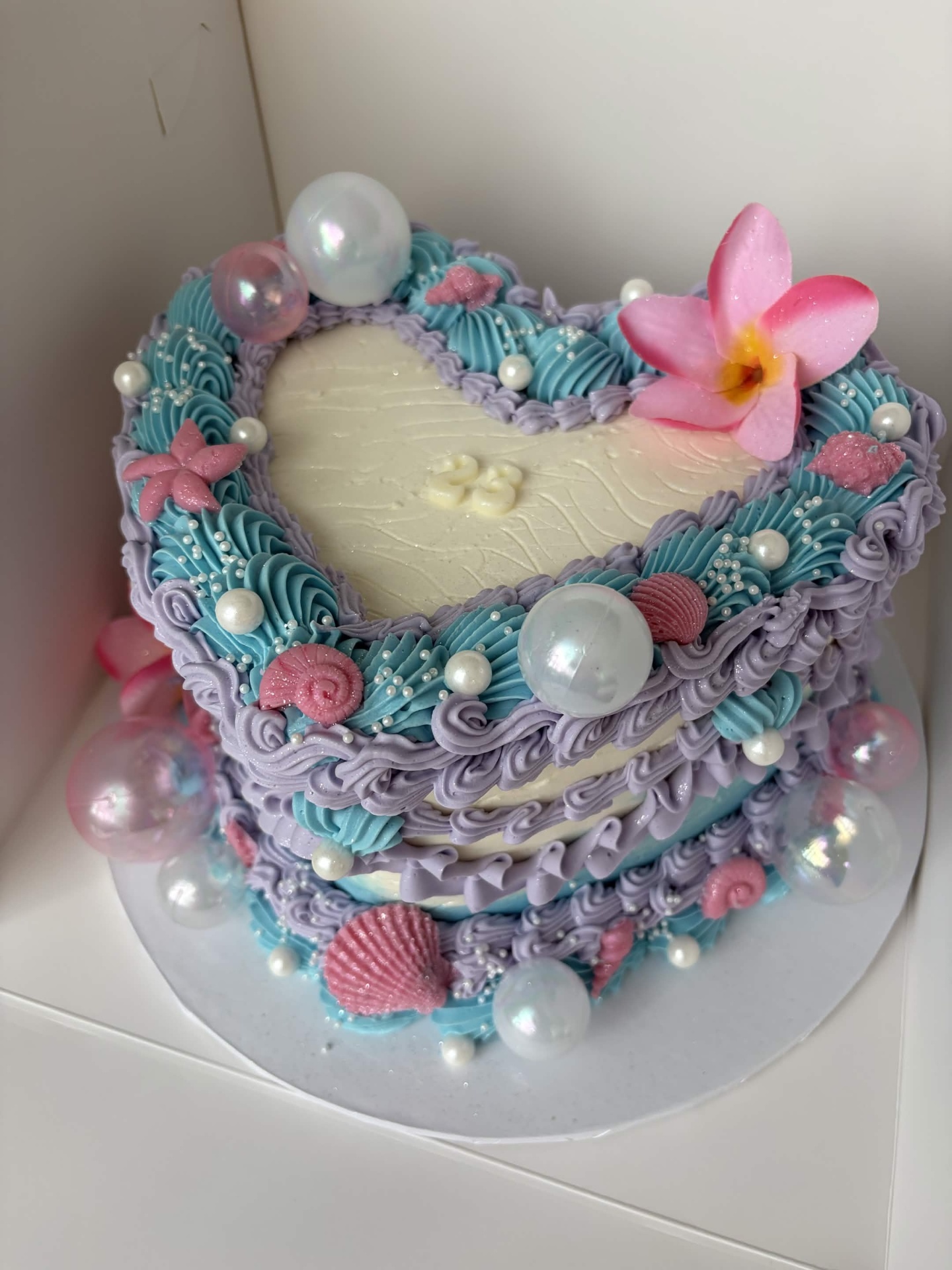 Custom celebration cake by Sweets by Dara — design 2